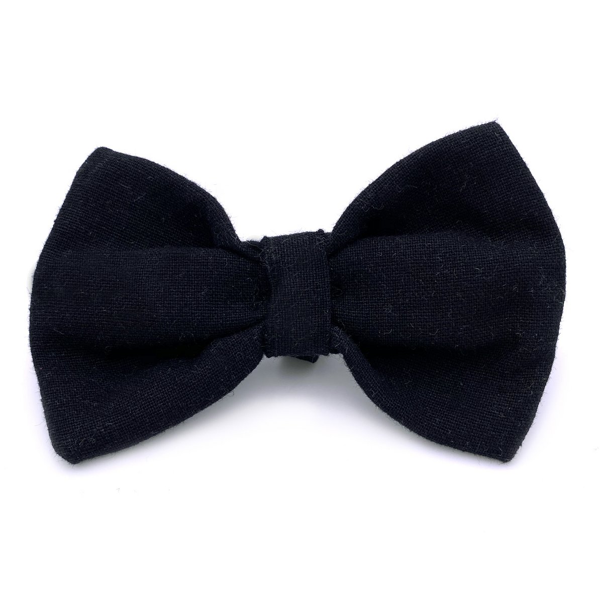 Noeud papillon uni noir