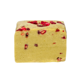 Vegansk glutenfri proteinbar "Matcha + Raspberry" 45G