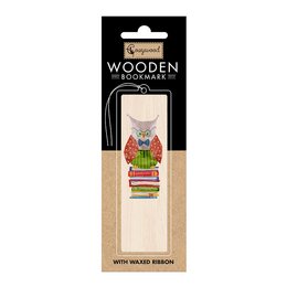 Wooden bookmark Owlet