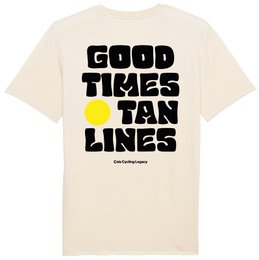 Good Times Tan Lines (sonnig) Unisex-Radsport-T-Shirt