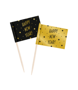 Edle Party-Cocktail-Picks – Frohes neues Jahr
