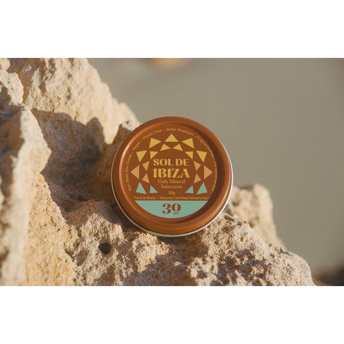Mini Size - Face & Body Plastic Free Tin SPF30 - 30g
