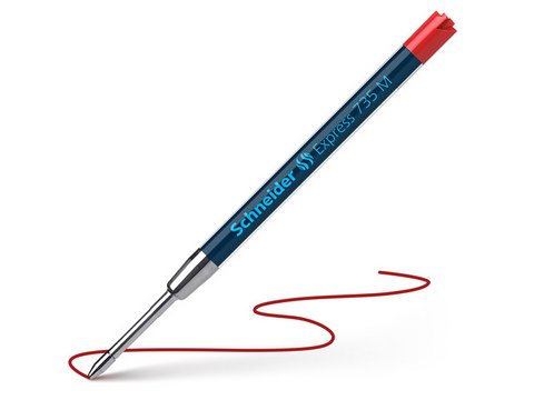 Vulling Schneider Express 735 M rood