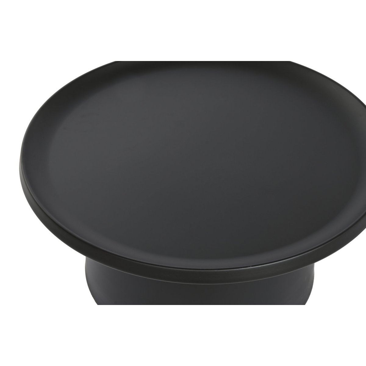METAL COFFEE TABLE 75X75X38 BLACK MB205969