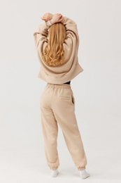 ROSA sweatshirt - bomuld - beige