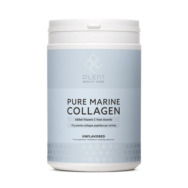 Plent - Pure Marine Collageen + Vit C - Natuurlijk - 300 g