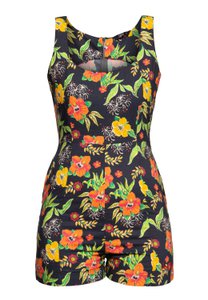 Jumpsuit «Hibiskus Black»