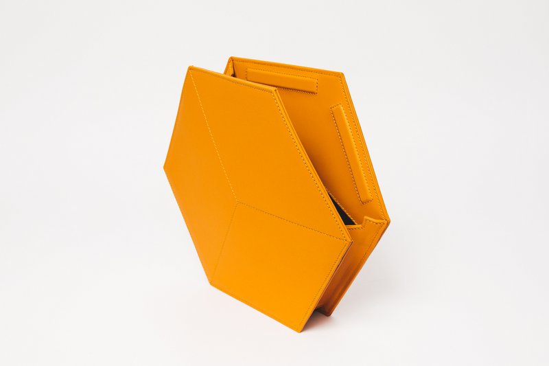 Flad Hexacube Gul