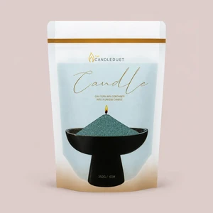 Emerald unscented Candle Sand 350g/0.73lbs