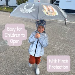 Magic reflector umbrella horse