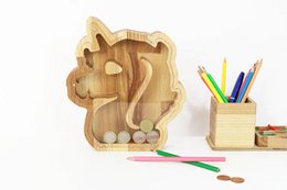 Sparschwein, Holzsparschwein Einhorn