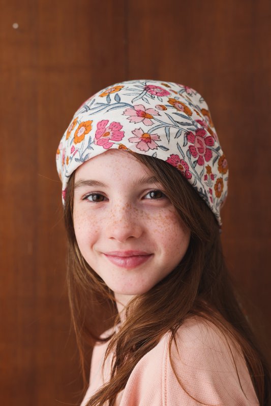 Foulard Adulte Dheli Azur 100 cm