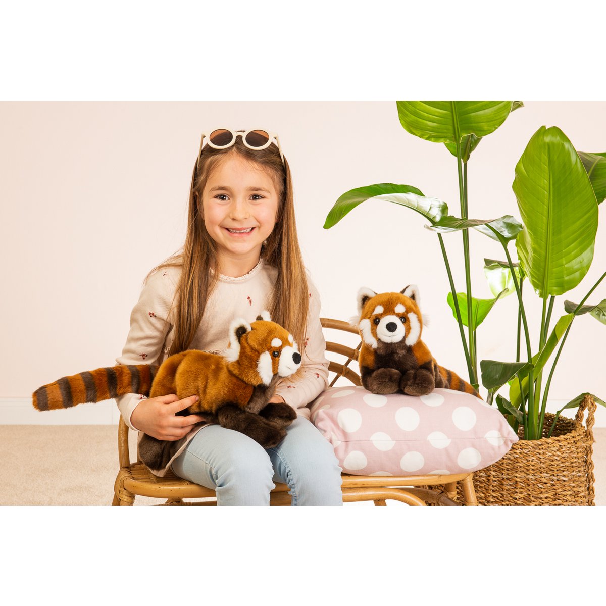 Red panda 30 cm - plush toy - stuffed animal
