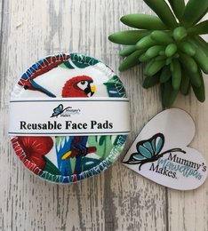 Weiche wiederverwendbare Gesichtstücher, Zero Waste Make-up Wipes, Augen-Make-up-Entferner-Pads, Gesichtspads, Gesichtsreinigungsrunden, Gesichtstücher, Geschenk für Sie
