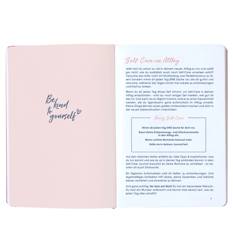 NEW MUM Self-Care Journal für Neumütter