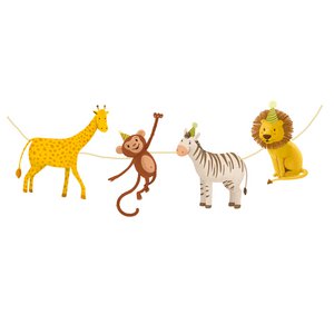 Safari Garland Safari, 4 motifs of 3 pieces