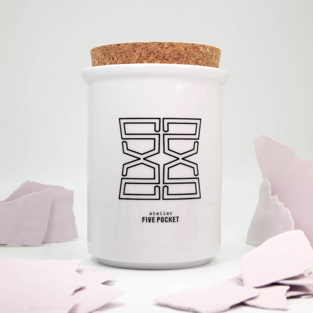 Flamme FLORAL BLANC