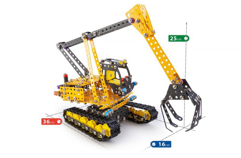 Construction set PRO - Melman 7-in-1 - metal