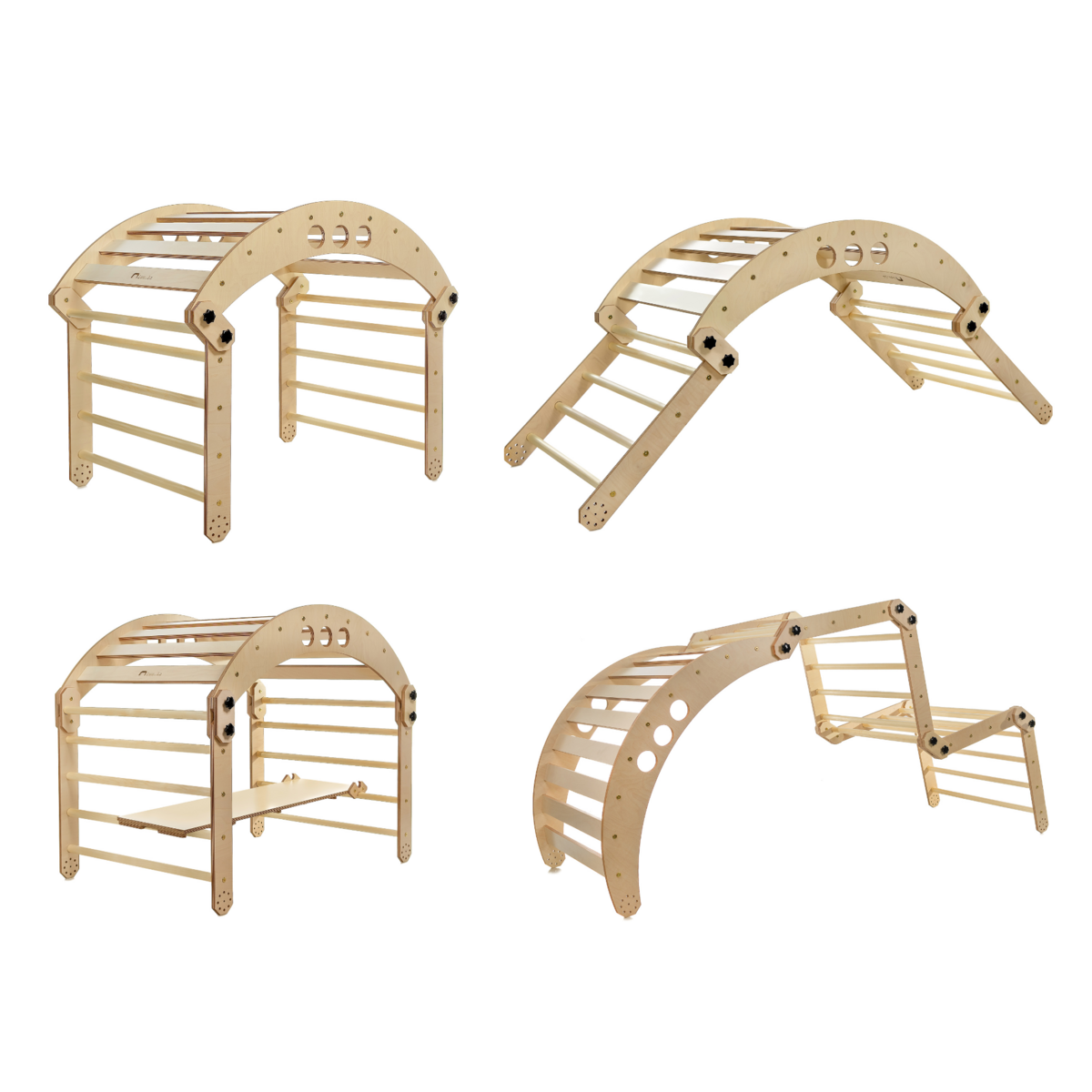 Luula Transformable Climbing Triangle & Rocker Set SLEEPER