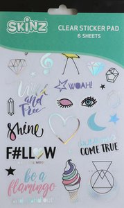 Stickerboek, holografie