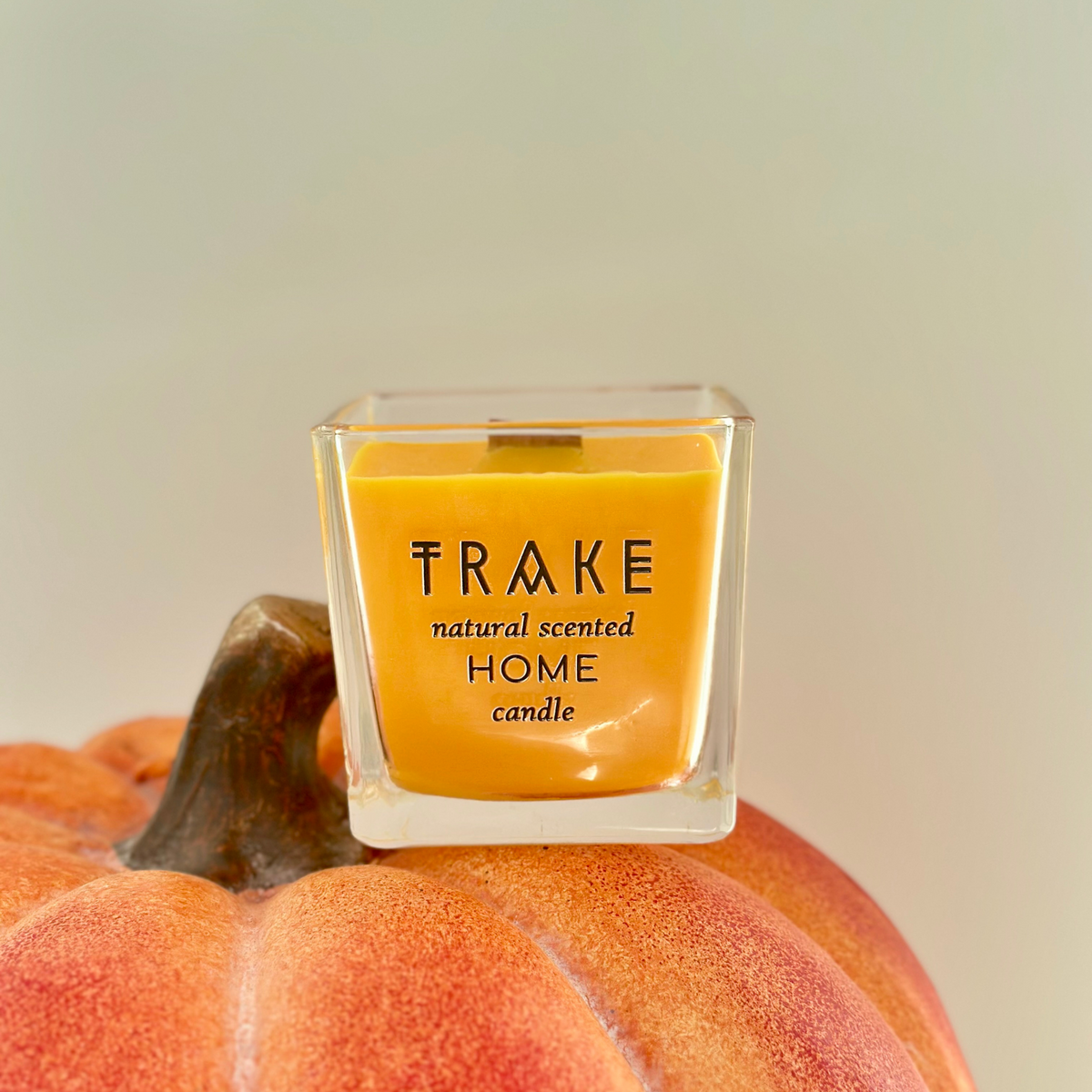 Pumpkin Spice Soy Wax Candle | Cinnamon & Vanilla | Wooden Wick | 250 g