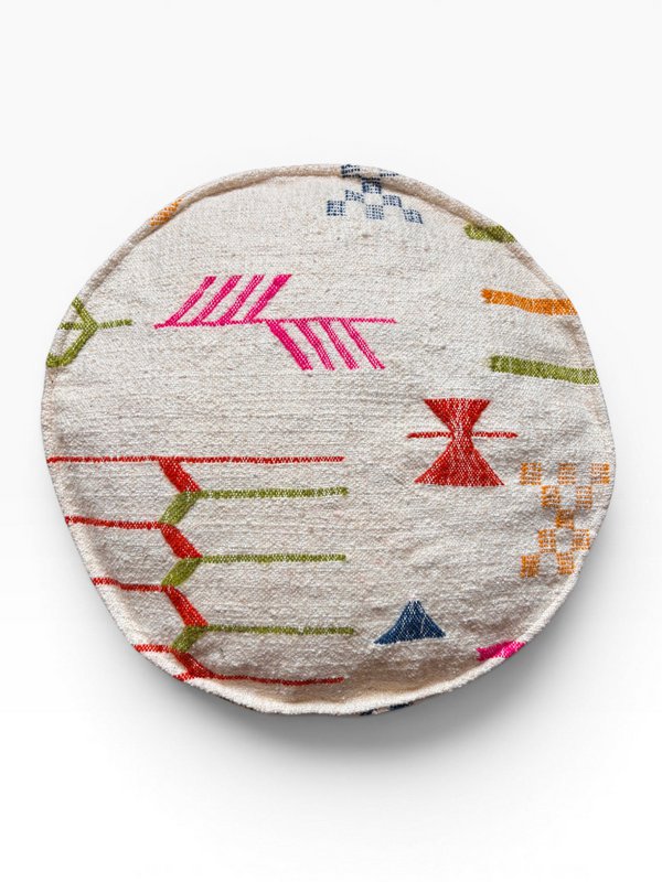 Floor cushion - Colorful Line Round - FAIR