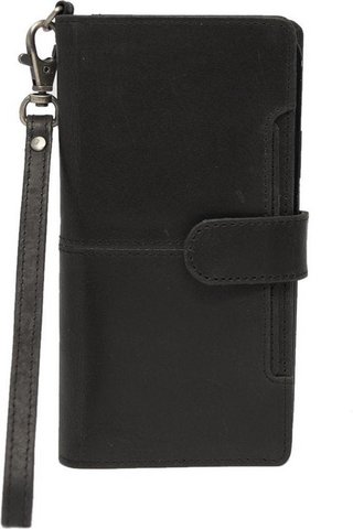 Arrigo iPhone X leren bookcase zwart