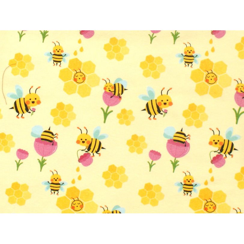 Babybloeiers bloemenbij Honey Bee, geel