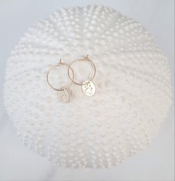 Øreringe - MInimalisme - Kat - kattepote guld