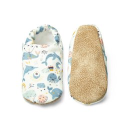 Buty dla niemowląt - wieloryby