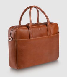 Laptop bag NAOS Cognac