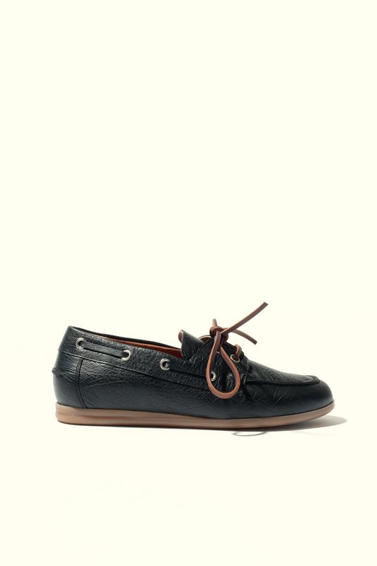 KAI BLACK – Skórzane buty żeglarskie