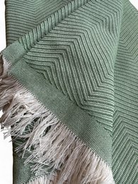 Tæppe - Leyla Line - grøn