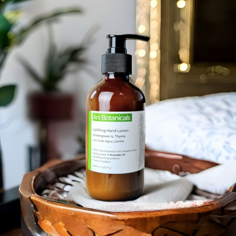 Erhebende Handlotion - Wintergrün, Oregano und Thymian