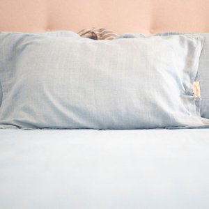 Pillow Case blau