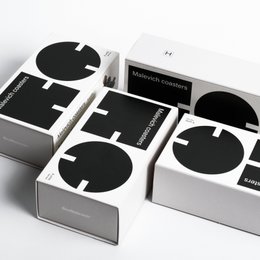Los seis posavasos de Malevich