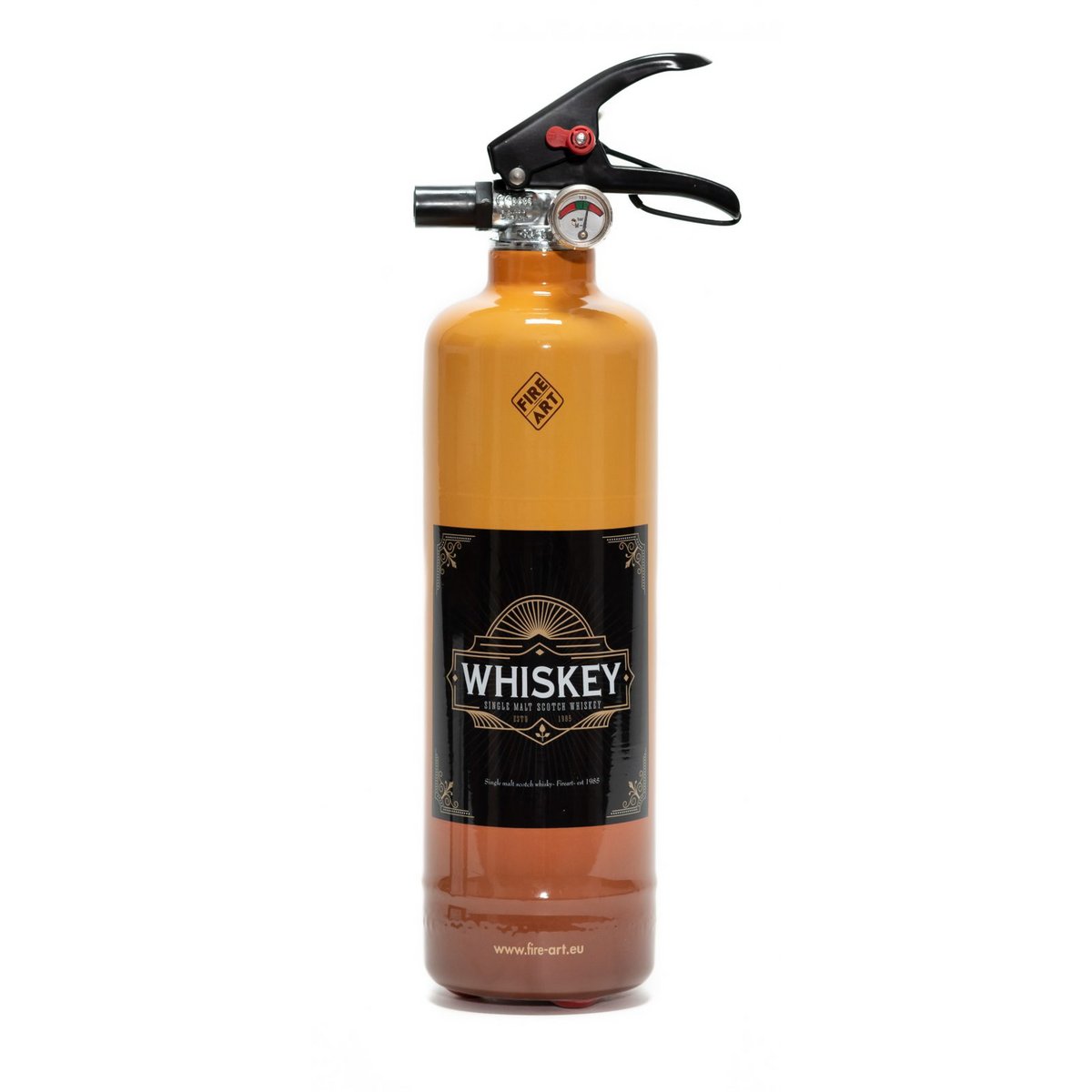 Extintor de incendios con diseño de whisky FA1811