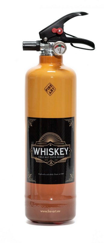 Extintor de incendios con diseño de whisky FA1811
