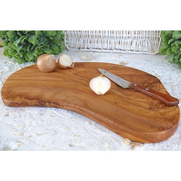 Tabla de cortar rústica de 30 - 34 cm de largo
