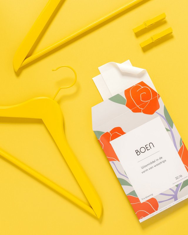 Boen Laundry Leaves (32x) / Washing strips / Laundry detergent sheets