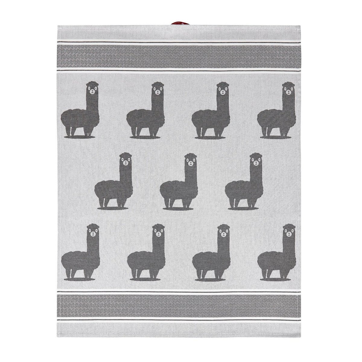Keukenhanddoek Alpaca Grijs Katoen