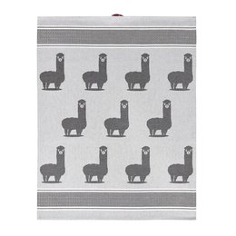 Keukenhanddoek Alpaca Grijs Katoen
