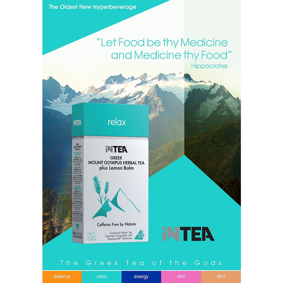 iNTEA RELAX Mt. Olympus Functional Tea, 10 teposer