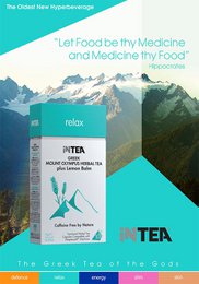 inTEA RELAX Mt.Olympus Herbata funkcjonalna, 10 torebek