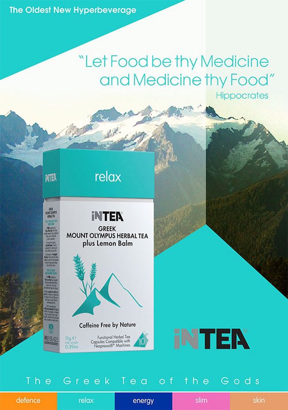 iNTEA RELAX Mt. Olympus Functional Tea, 10 teposer