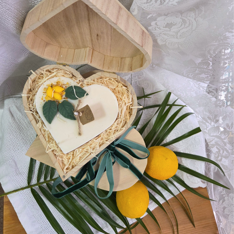 Coffret Coeur Grand Coeur Aux Citrons