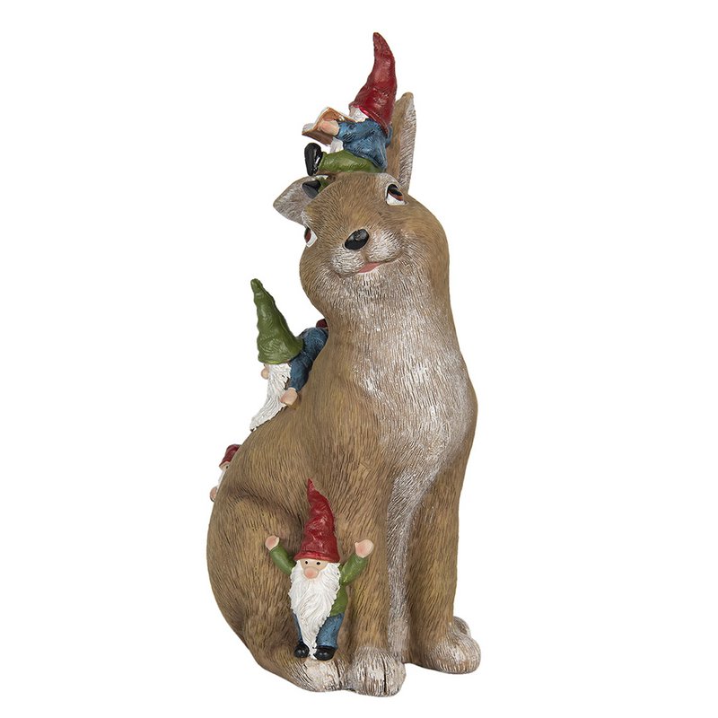Bild Rabbit 18x11x30 cm braune Kunststoffzubehör für Kunststoff zu Hause