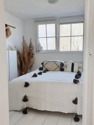 marokkanische Decke, marokkanische Decke, marokkanischer PomPom