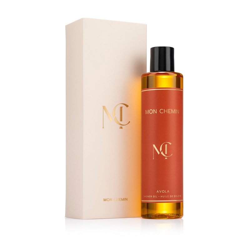 Mon Chemin® Nourishing Shower Oil | Avola | Almond & Vanilla | With 7 precious oils