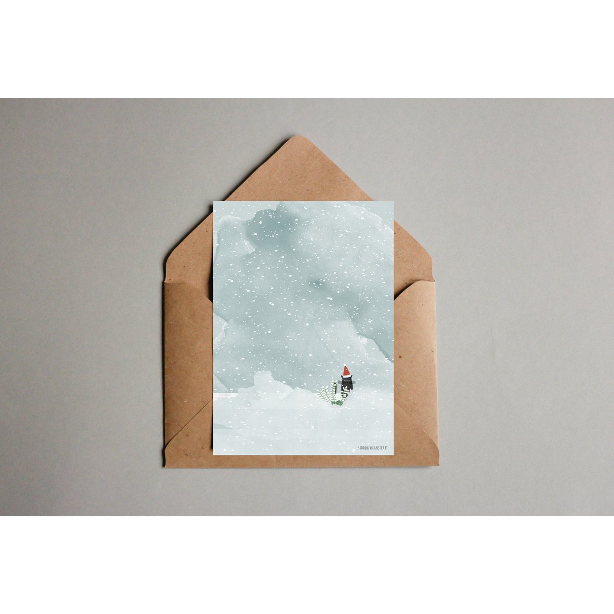 Postkarte - Serie 'Weihnachten'- 'Weihnachten mit Joosje'